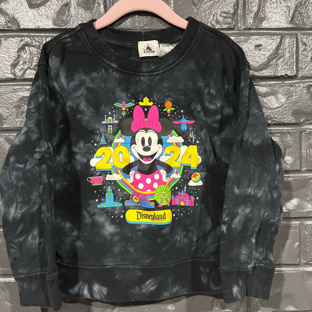Disney Black and Pink Minnie Mouse Kids Shirt